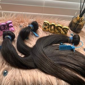 COPY - Bone straight bundles human virgin hair 18,20,20in